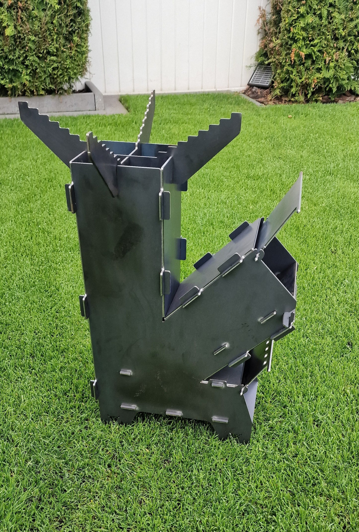 Raketenofen unlackiert