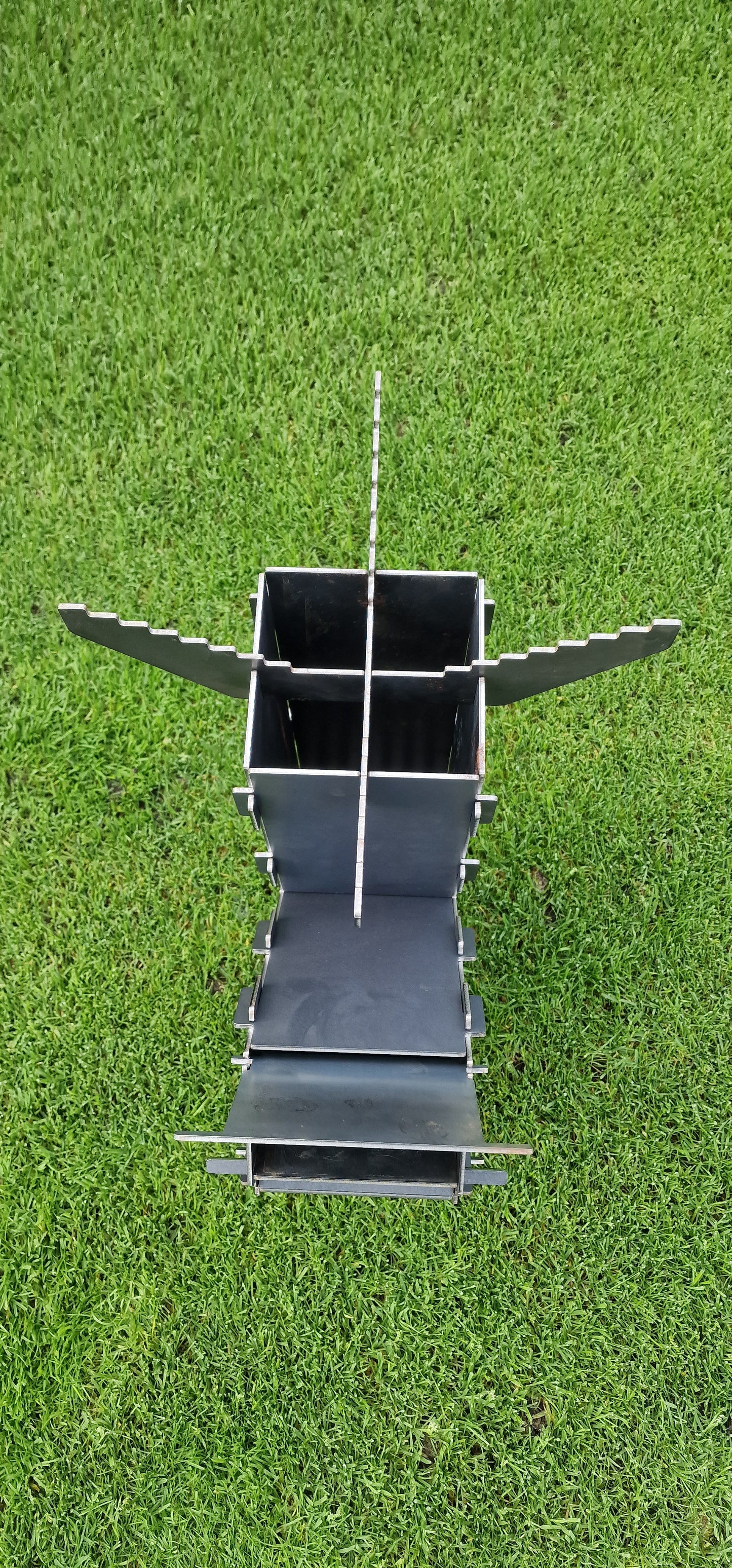 Raketenofen unlackiert